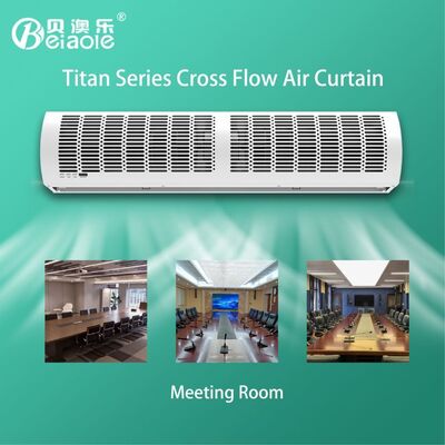 쉽게 설치 플라스틱 공기 커튼 220V 130W 상업용