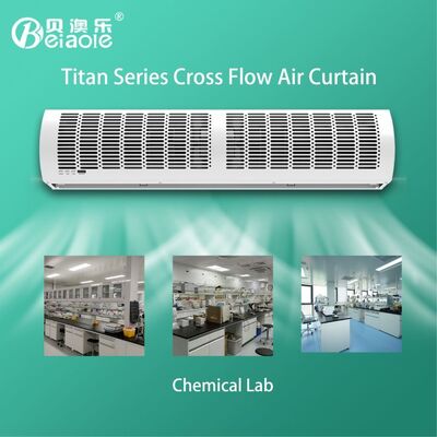 ราคาดี ผนังติดตั้ง 220V 50HZ ประตูผ้าม่านอากาศ 11 m/s ระบบการไหลอากาศ ออนไลน์