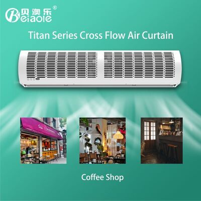قیمت خوب برق داخلی بیش از درب پرده هوای سقف نصب 220V 50HZ 9- 11 m/s آنلاین