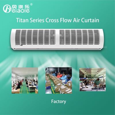 Bon prix Environnement 220V 50HZ Rideaux d'air Commercial 11 m/s Unité montée en surface en ligne