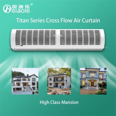 Bom preço 220V 50HZ Industrial Dimplex Portão Air Curtain 11 m/s Barreira de fluxo de ar on-line