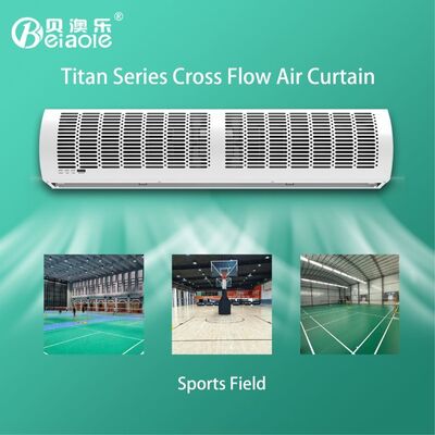 Harga yang bagus Sistem Penghalang Aliran Udara Dalam Ruangan Tirai Udara Pintu Komersial 220V 280W on line