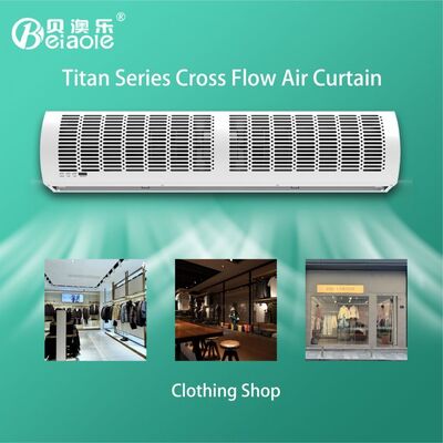 Good price Doorway Electric Air Curtain Heater Ceiling Mounted 220V 50HZ 9-11m/s online