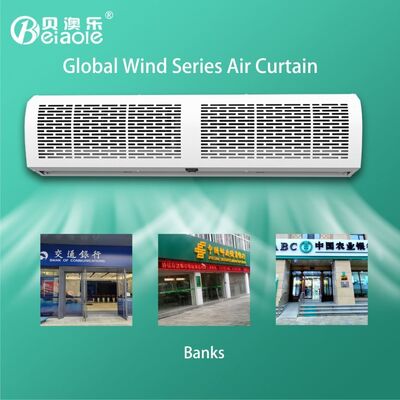 Bom preço Porta industrial comercial, cortina de ar, teto, controle remoto 220V 160W on-line