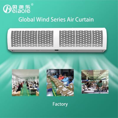 Giá tốt. Rèm khí công nghiệp chống cháy nổ 220V 50HZ 9-11m / s có công tắc cửa trực tuyến