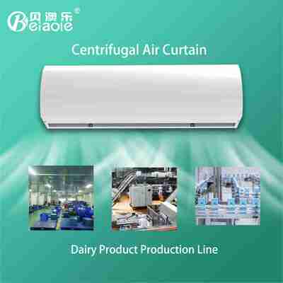 Buon prezzo Large Air Volume Mitsubishi Door Air Curtain OEM 220V 380W Per ventilazione in linea
