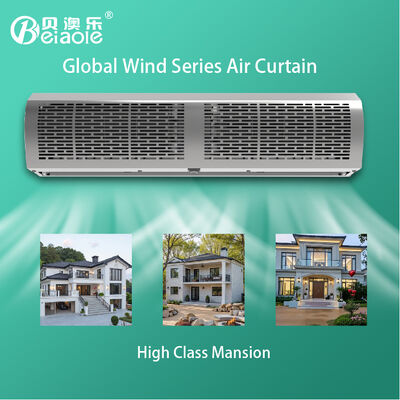 Good price Automatic Electric Stainless Steel Air Curtain 9-11m/s 220V 160W For Ventilation online