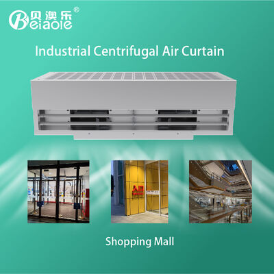 Harga yang bagus Low Noise Motor Industrial Air Curtain Komersial 220V 80W on line