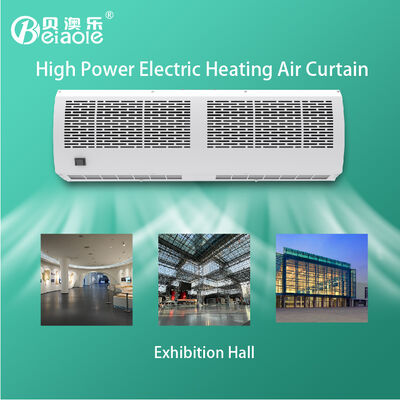 Harga yang bagus 1200mm Listrik Pemanasan Udara Tirai Langit-langit Dipasang Berner Untuk pintu komersial on line