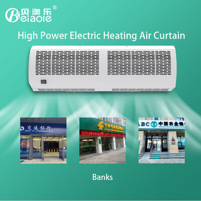 Good price Wall Mount AC Electric Dimplex Air Curtain 6Kw 380/220V 160-110W For Commercial online