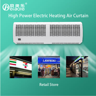 Goede prijs 380V 160W elektrische luchtgordijnverwarmer afstandsbediening voor ventilatie online