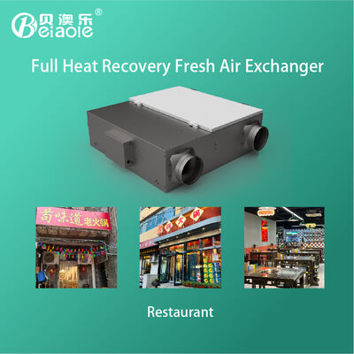 Bon prix Récupération de chaleur complète HVAC Échangeur d'air frais 220V PM2.5 en ligne