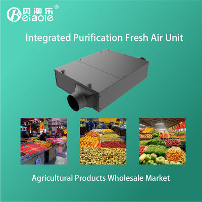 Bon prix Récupération de chaleur Hvac Système de ventilation à air frais Mur monté 220V 143W 122W en ligne