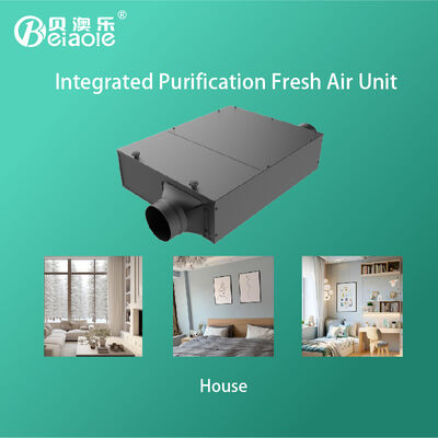 Buon prezzo Home Commerciale Ventilatore di recupero del calore Purificazione integrata 413W 122W in linea