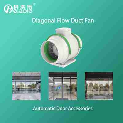 Bon prix Ventilateur de conduit industriel de 12 pouces fonctionnement silencieux Ventilateur axial en ligne 150 mm en ligne