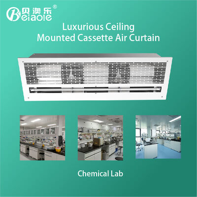 Good price Chemical Lab Ceiling Mounted Air Curtain 220V 290W Automatic Cross Flow Turbine online