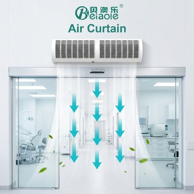 Bon prix 220V 105W Rideau d'air au plafond puissant barrière de débit d'air Unité commerciale en ligne