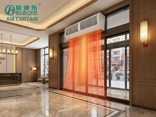 Good price OEM Electric Gate Rasitance Room Door Curtain Heater Wall Mounted Commercial 380/220V online