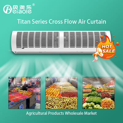 ราคาดี ภายในไฟฟ้าการค้า ผ้าม่านอากาศเพดานติดตั้ง 220V 50HZ 9-11 m/s สําหรับโครงการภายใน ออนไลน์
