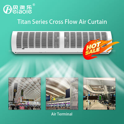 Good price Wall Mounted 220V 50HZ AC Curtain Door 11 m/s Airflow System online