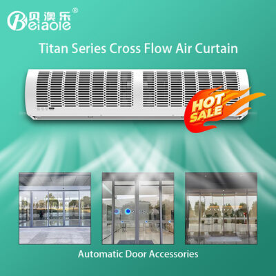 Harga yang bagus 220V 50HZ 11 m/s Unit Perumahan Ceiling Air Curtains Untuk restoran on line
