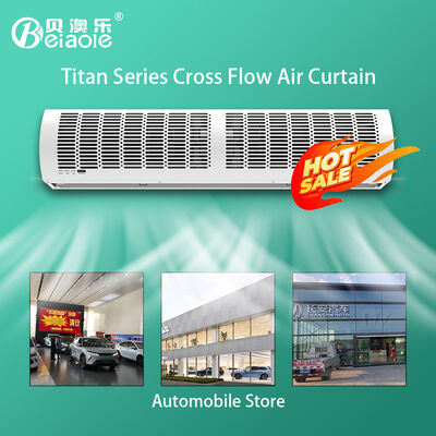 Giá tốt. Máy quạt rèm không khí thương mại được gắn trên trần 220V 50HZ 9-11 m/s trực tuyến